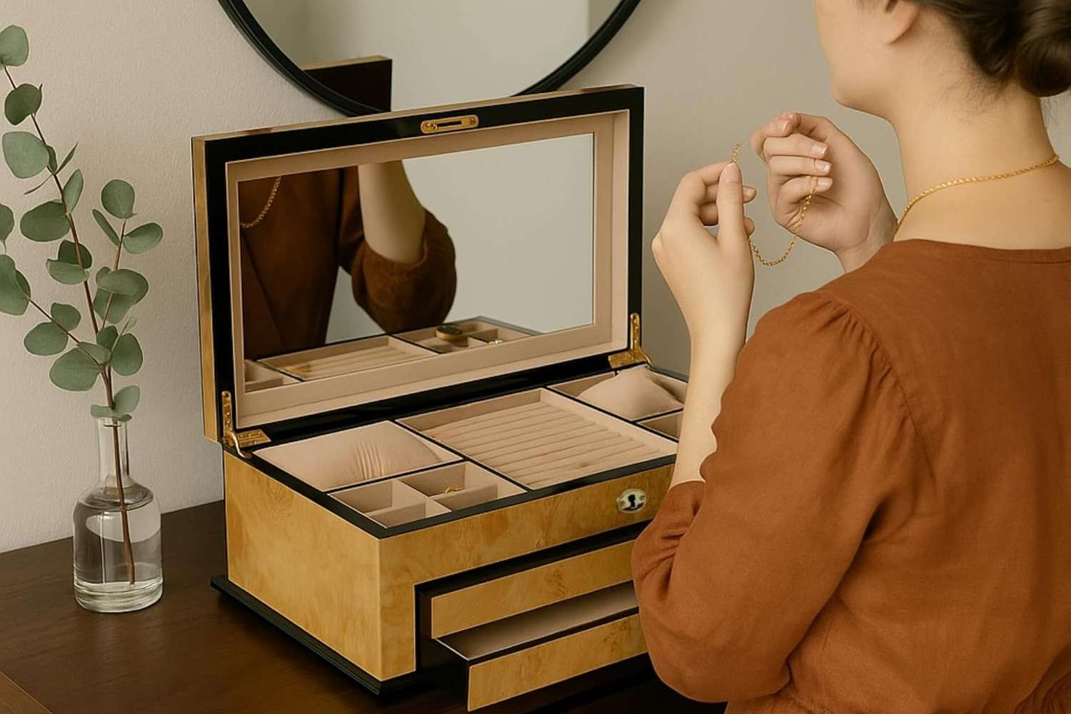 Cách bảo quản trang sức khoa học và hiệu quả trong hộp Robox