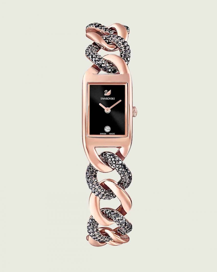 Swarovski Cocktail Gold Watch 5519324 24.5x16.5mm 5ATM