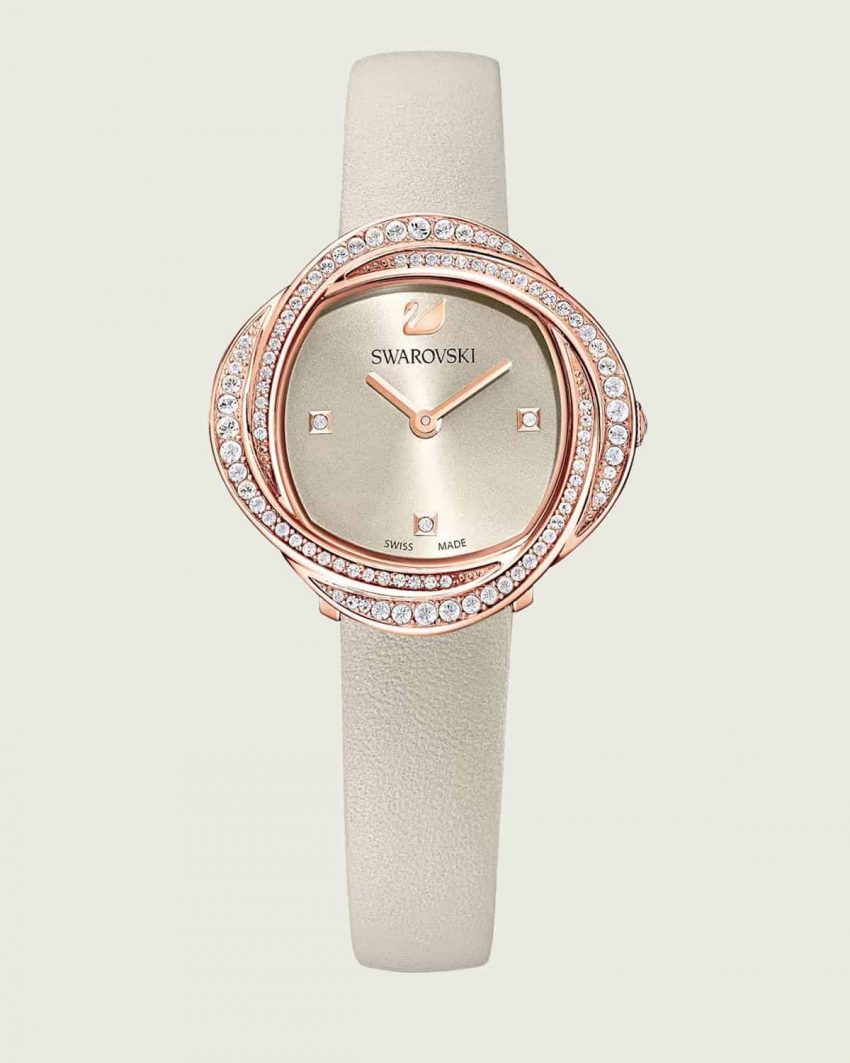 Swarovski Crystal Flower Watch 5552424 30mm 5ATM