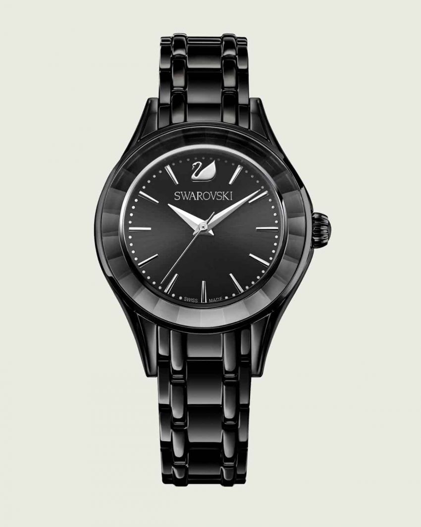Swarovski Alegria Black Watch 5188824 33mm 5ATM