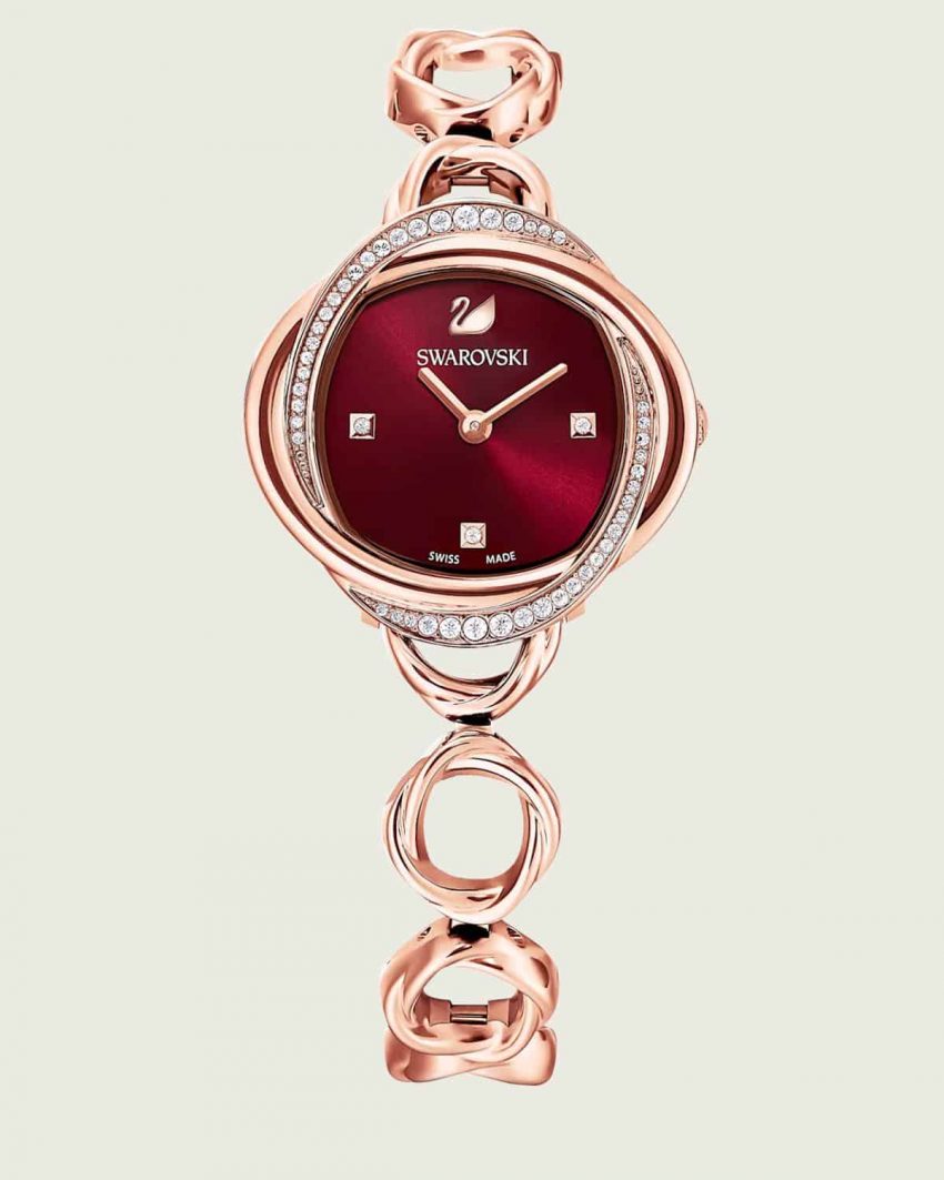 Swarovski Crystal Flower Watch 5552783 30mm 5ATM