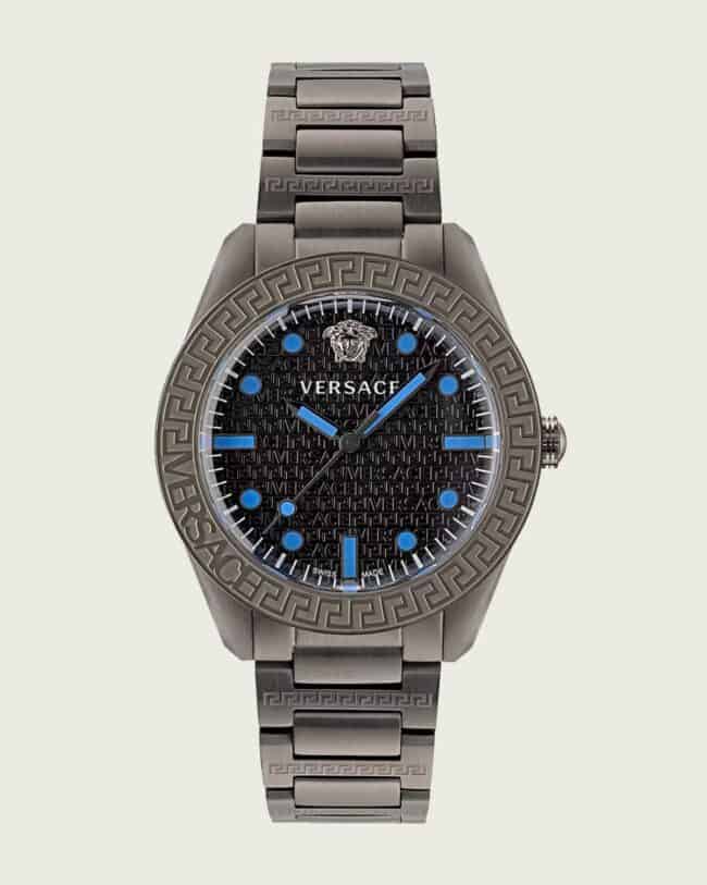 Đồng hồ đeo tay Versace VE2T00622 (PVE2T006-P0022_PNUL) Black Greca Dome Watch