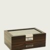 Hộp đựng đồng hồ 2 tầng mặt kính trưng bày Robox RB66001