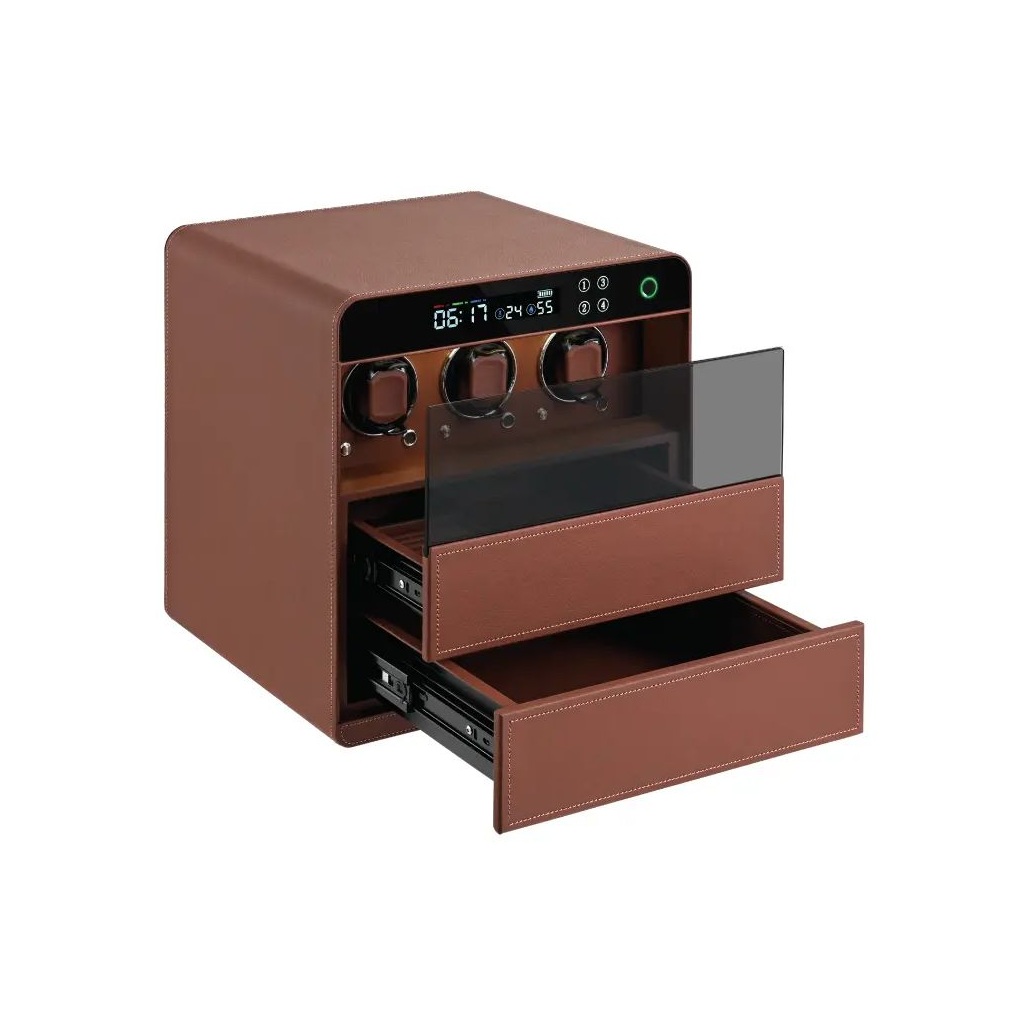 Hộp đựng đồng hồ và trang sức 2 tầng Robox - Tinh tế và đẳng cấp.