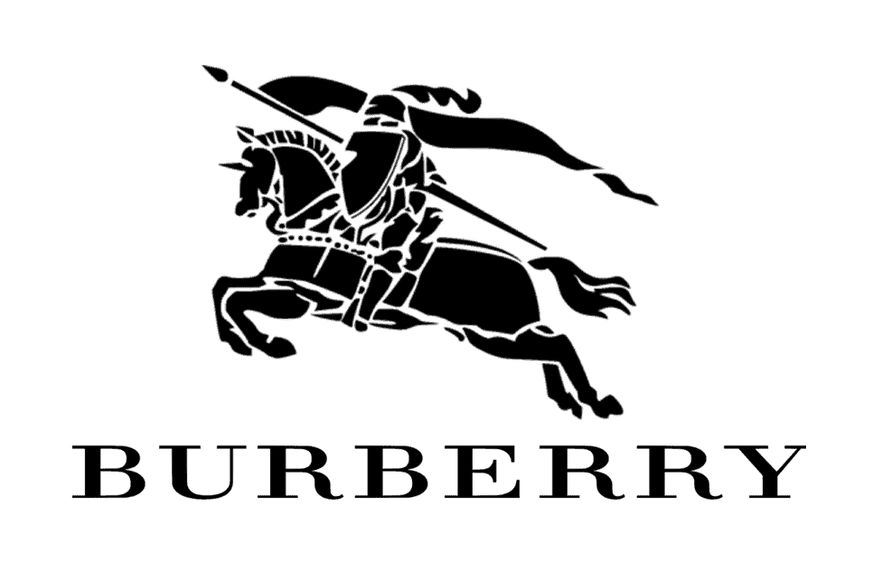 Logo thương hiệu Burberry nổi tiếng thế giới.