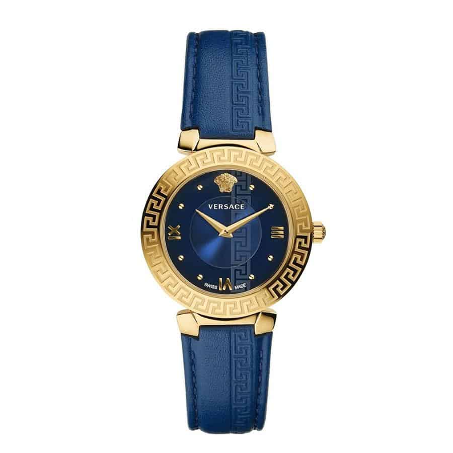 Mẫu đồng hồ nữ màu xanh mang nét đẹp hoài niệm.